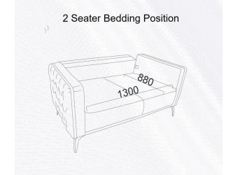 Двухместный диван-кровать Валеско (Valesco) Беллона