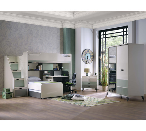 Детская кровать чердак Менти (Menty) MENTY-37