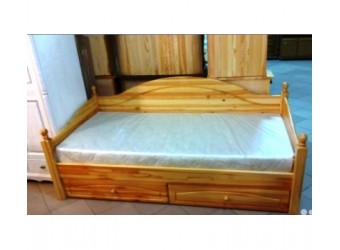 Односпальная кровать Лотос сосна (искусственное старение)