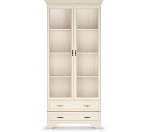 Витрина Сиена 2-х дверная (Бодега Белый)