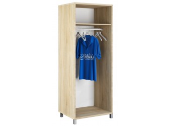 Двухстворчатый шкаф для одежды со штангой Домино Сонома ВК-04-03