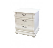 Тумба прикроватная Оскар ММ-216-03 (белая эмаль)