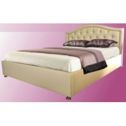Двуспальная кровать Жанна MUR-IK-JANNA с мягкой спинкой