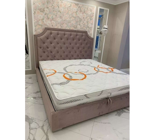 Односпальная кровать Лоренцо MUR-IK-LOREN с мягкой спинкой