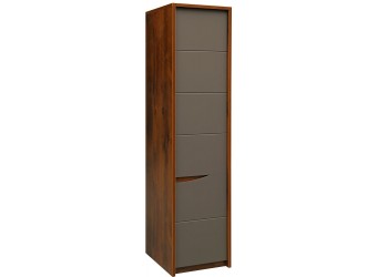 Шкаф для одежды «Монако» П528.09-01 (дуб саттер/мокко серый)