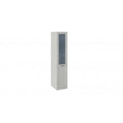 Шкаф для белья с 1 глухой дверью левый «Кантри» (Замша синяя/Винтерберг) СМ-308.07.210L (з)