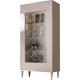 Шкаф витрина Rimini РМВ2-2С правый (слоновая кость)